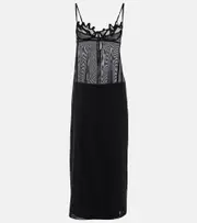 [Y/Project] Y/Project Wire Brasier slip dress AU 14 black