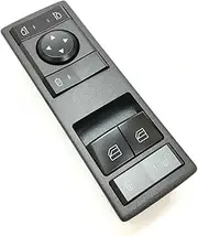 Electric Window Switch Glass Lifter Button Compatible for Mercedes-Benz Actros MP4 Truck 9605450813 A9605451213 9605450913