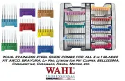 WAHL MOSER Steel ATTACHMENT GUIDE COMB For ARCO,CHROMADO 5 in 1 Blade Clippers