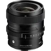 Sigma 24mm f/2 DG Contemporary Lens - Sony E-mount Black