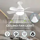 LED 50w Ceiling Fan Light E27 With Remote Control Dimming Household Use 85-265V