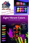 8 Colours Neon Glow in the Dark Make Up Palette, Body + Face Paint - Kids, Adult