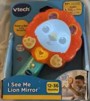 NEW Vtech I See Me Lion Mirror-Lights Up learning music, feelings, numbers