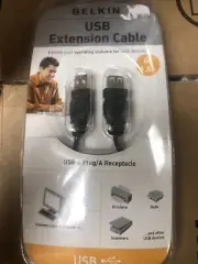 Belkin F3U134V06 USB 6' Extension Cable Type A (M) to Type A (F)