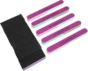 IWOWHERO 11pcs Professional Nail Files Set for Home Manicure Durable and Strong Nail Art Tools for Trimming Shaping Smoothing present for Friends
