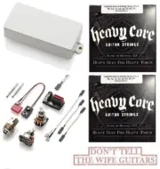 EMG 60-8H WHITE 8 STRING HUMBUCKER ACTIVE VERSION GUITAR PICKUP ( 2 STRING SETS)