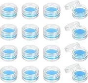 uxcell 12PCS Diamond Art Painting Glue Clay Wax 5D Round DIY Diamond Art Refills Glue with Storage Box for Diamond Art Embroidery Mud Supplies Accessories Painting Tool (23mm/0.9", Blue)