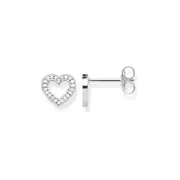 Buy Ear Studs "Heart Large" by Thomas Sabo online - THOMAS SABO Australia
