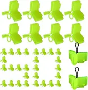 Hook Bonnets for Fishing Lures - Fluorescence Snag Hook Safety Cover,Treble Hook Safety Cap, Treble Hook Safety Holder Cover, Fish Hook Safety Covers, 50-Pack for Fishing Lure