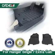 5D TPE Door Sill Covered Floor Mat for Ranger Next-Gen Extra/Single 2022-2025 (for: Ford)