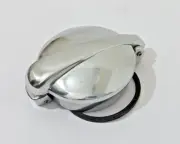 2.5" MONZA POLISHED ALLOY PETROL TANK FUEL FLIP CAP FOR CAFE RACER BSA AJS |Fit
