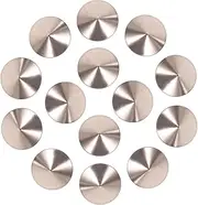 100pcs Rivet Craft Stones Collection Craft Kit Mugs Decoration Tumblers Rhinestones Art Mugs Rhinestones Craft Projects Nail Art Decoration Craft Stones Copper Silver