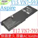 ACER 電池(原廠)-宏碁 AC16A8N,V15,V17,VN7-593G,VN7-793G,4ICP7/61/80,KT.0040G.009