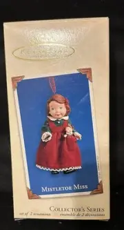 Hallmark Ornament Christmas Mistletoe Miss Collectors Series #3 2003