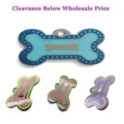 MyIDDog 316L Stainless Steel Pet Tag with no Engraving - 160Pack Clearance Sale