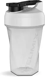 [HELIMIX] 1.5 Vortex Blender Shaker Bottle Holds upto 28oz | No Blending Ball or Whisk | USA Made | Portable Pre Workout Whey Protein Drink Shaker Cup | Mixes Cocktails Smoothies Shakes | Top Rack Safe