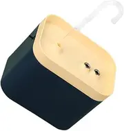 WUISOLQP Durable and Long-Lasting Wireless Cat Water Fountain Ensuring Cat Stays Hydrated Easy to Clean ABS Large Water Capacity, Blue Yellow 2
