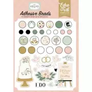 Echo Park "Marry Me" Adhesive Brads