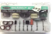 New 64 pc Rotary Accessory Set for Flex Shaft-Handheld Rotary Tools