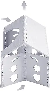 Stool for Toilet - Toilet Step Stool Squat | Mimics Natural Toileting, Non-Slip Rubber Feet, C-Shaped Opening for Elder People, Kids, Child Jmedic
