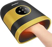 CINCOM Upgraded Hand Massager, Rechargeable Hand Massager with Heat and Compression for Arthritis and Carpal Tunnel with Touch Screen, Birthday Gifts for Women Men Elderly