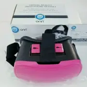 Virtual Reality Headset for Samsung, iPhone & Others up to 6" Screen Pink NEW