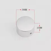 Diameter 38mm Aluminum Knob Potentiometer volume knob Audio amplifier knob