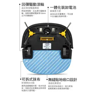 【Ecovacs】DEEBOT智慧吸塵機器人(DA60/SLIM)