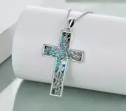 Necklace Pendant - Tree of Life Cross - Women & Men