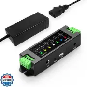 Herdio 4-Channel Amplifier Bluetooth 5.0 Amp Receiver 200W Power Output with