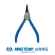 【KING TONY 金統立】專業級工具 外直C型扣環鉗 歐式 5”(KT68SS-05)