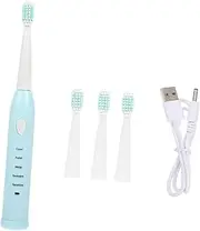 Baluue 1 Set Children's Electric Toothbrush Plastic Toothbrush Electric Toothbrush Electric Teeth Cleaner Automatic Toothbrush Replacement Head Toothbrush Tooth Cleaning Brush