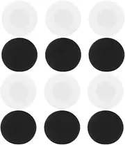 Cover Silicone Protective Cover 6 Black and 6 White 12pcs Diaphragm and Ear Tip Covers