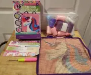 Unicorn Latch Hook Kit - Kids DIY Room Decor - NEW