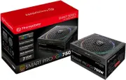 Thermaltake Smart Pro RGB 750W 80+ Bronze Riing Fully Modular PSU