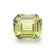 Ceylon (Sri Lanka) Asscher - Octagon Greenish Yellow Chrysoberyl 2.08CT