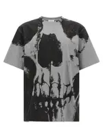 [Mcqueen] Mcqueen-Skull T Shirt Grigio-Uomo M
