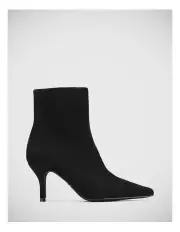 [Wittner] Tadita Suede Leather Ankle Boot in Black