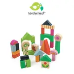 美國【TENDER LEAF】浪漫庭園積木組 木質玩具 木頭玩具 兒童玩具 積木玩具 木頭積木 ｜翔盛國際BABY888