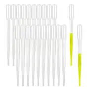 120PCS 3ML Plastic Transfer Pipettes, Disposable Dropper for Lab, DIY Art