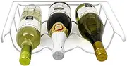 Sorbus Fridge Wine Rack- Refrigerator Bottle Rack Holds 3 Bottles of Your Favorite Wine or Drink Universal Bottle Holder Will Fit Most Fridges