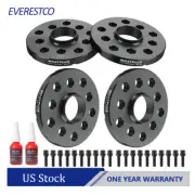 4PCS 5x100mm Wheel Spacers For Audi A3 A4 A6 VW Jetta Passat Golf w/ 20 Studs