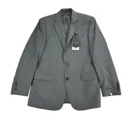 Lauren Ralph Lauren Mens UltraFlex Lattimore Classic Fit Suit Jacket Gray 40L