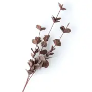 Group of 12 Brown Artificial Eucalytpus 26" Stems