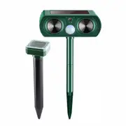 1PC Solar Ultrasonic Animal & Pets Repeller Motion Sensor Bird Rat Possum Repellent