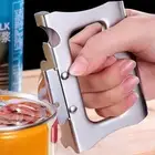Manual Can Opener Stainless Steel Bottle Jar Opener Portable Beer Bottle Opener