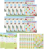 GREENADSCAPE 1 Set Potty Training Stickers Sticker Potty Training Rewards for Boys Potty Training Decals Sticker Chart Potty Chart for Boys with Stickers Chart and Sticker