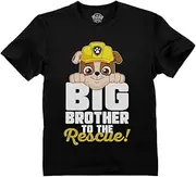 [Tstars] Big Brother Shirt for Toddler Rubble Paw Marshall Skye Chase Patrol Toddler Kids T-Shirt