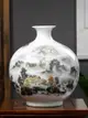 景德鎮陶瓷花瓶插花擺件 新中式家居客廳裝飾品瓷器擺件 (5.7折)