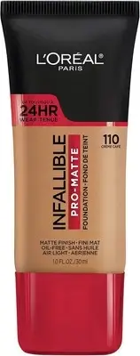 L'Oreal Paris Infallible Pro-Matte Liquid Foundation (Creme Cafe) 1 fl oz